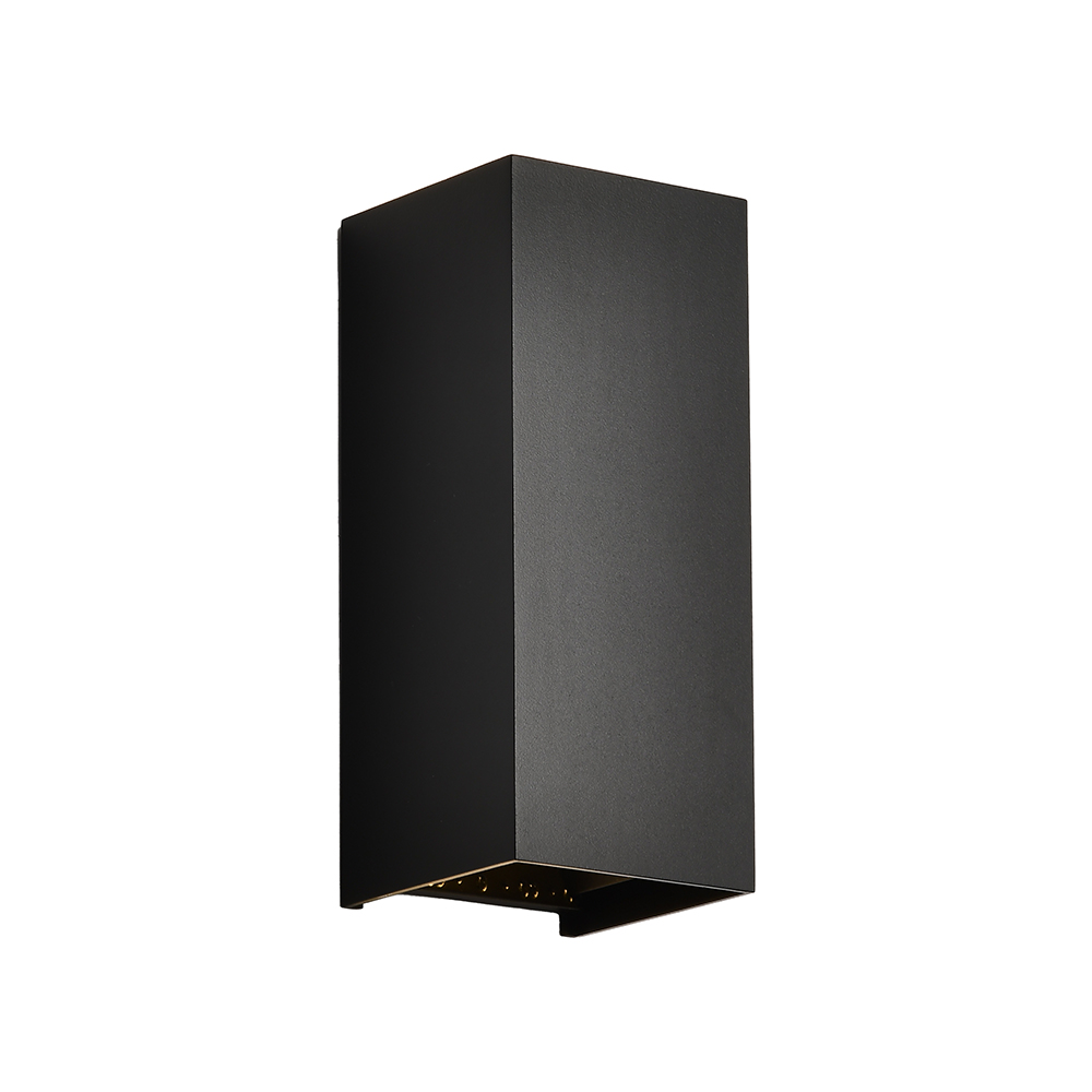 V-TAC LED-Außenwandleuchte 10W CCT 3in1 schwarz IP65 (VT-120112-B)