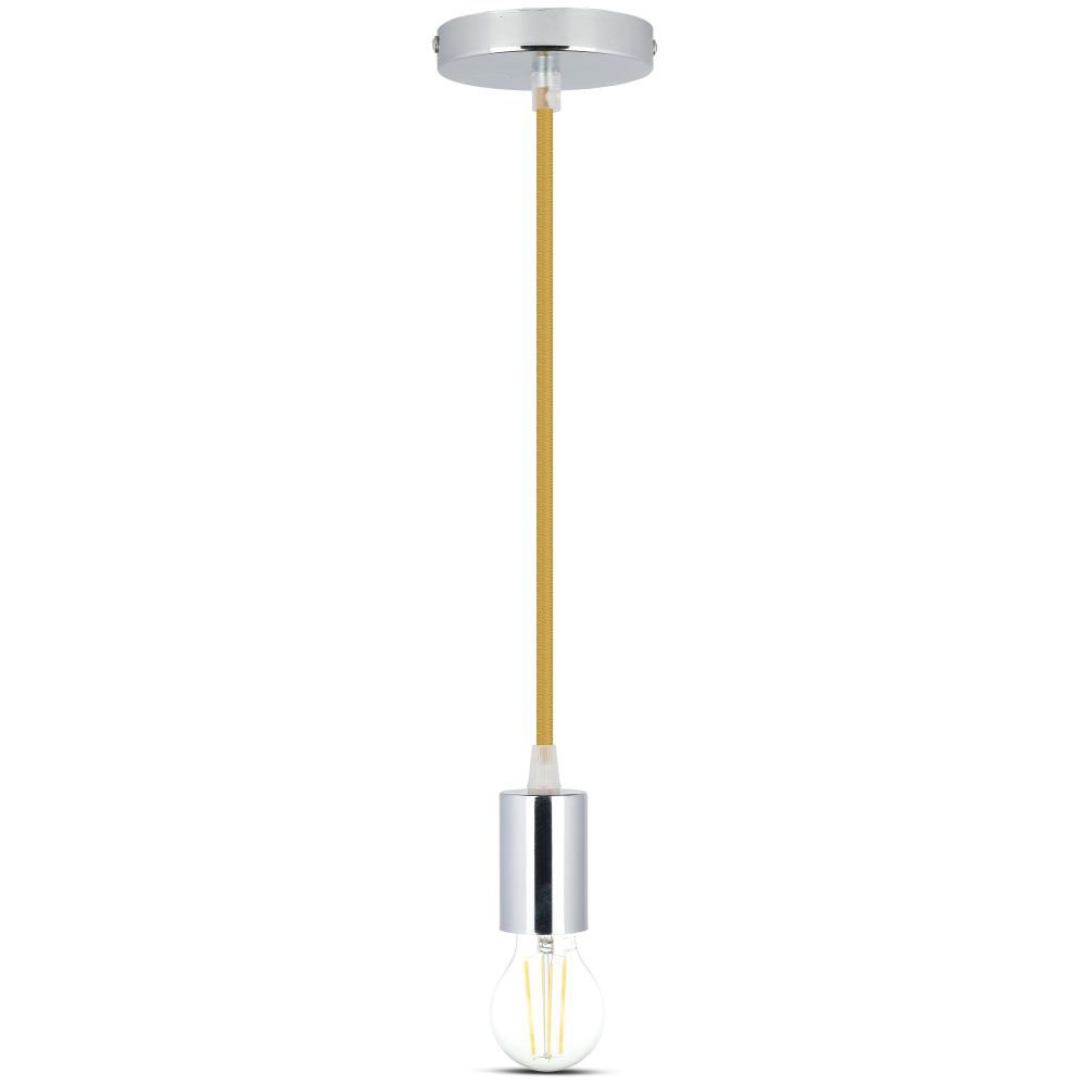 V-TAC Pendelleuchte E27 60W Beige 170mm IP20