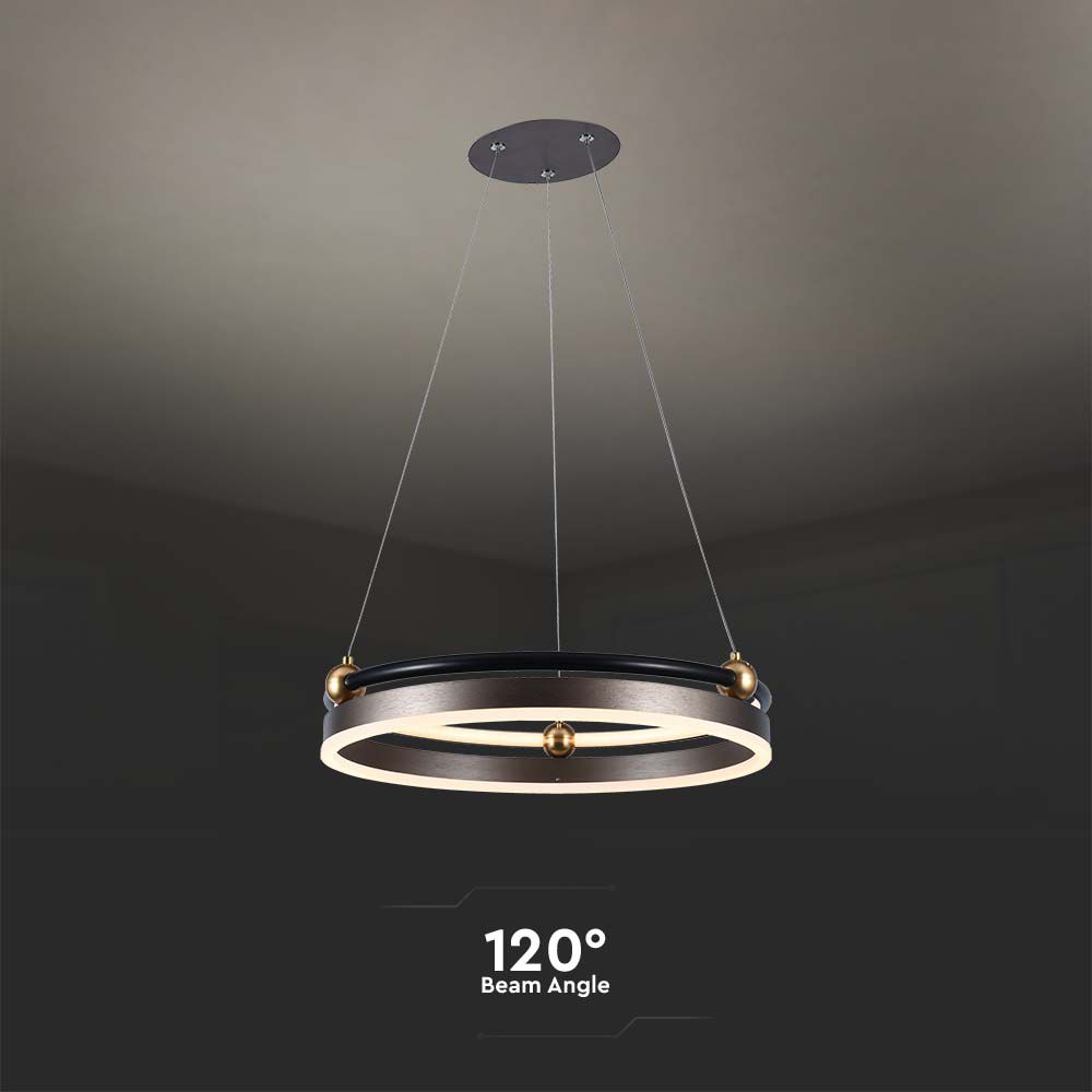V-TAC Kronleuchter 20W Rund Warmweiss 420mm IP20