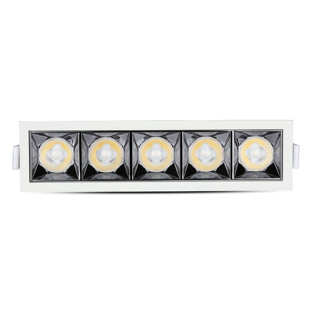 V-TAC LED Downlight 20W Rechteckig Warmweiss 55mm IP20