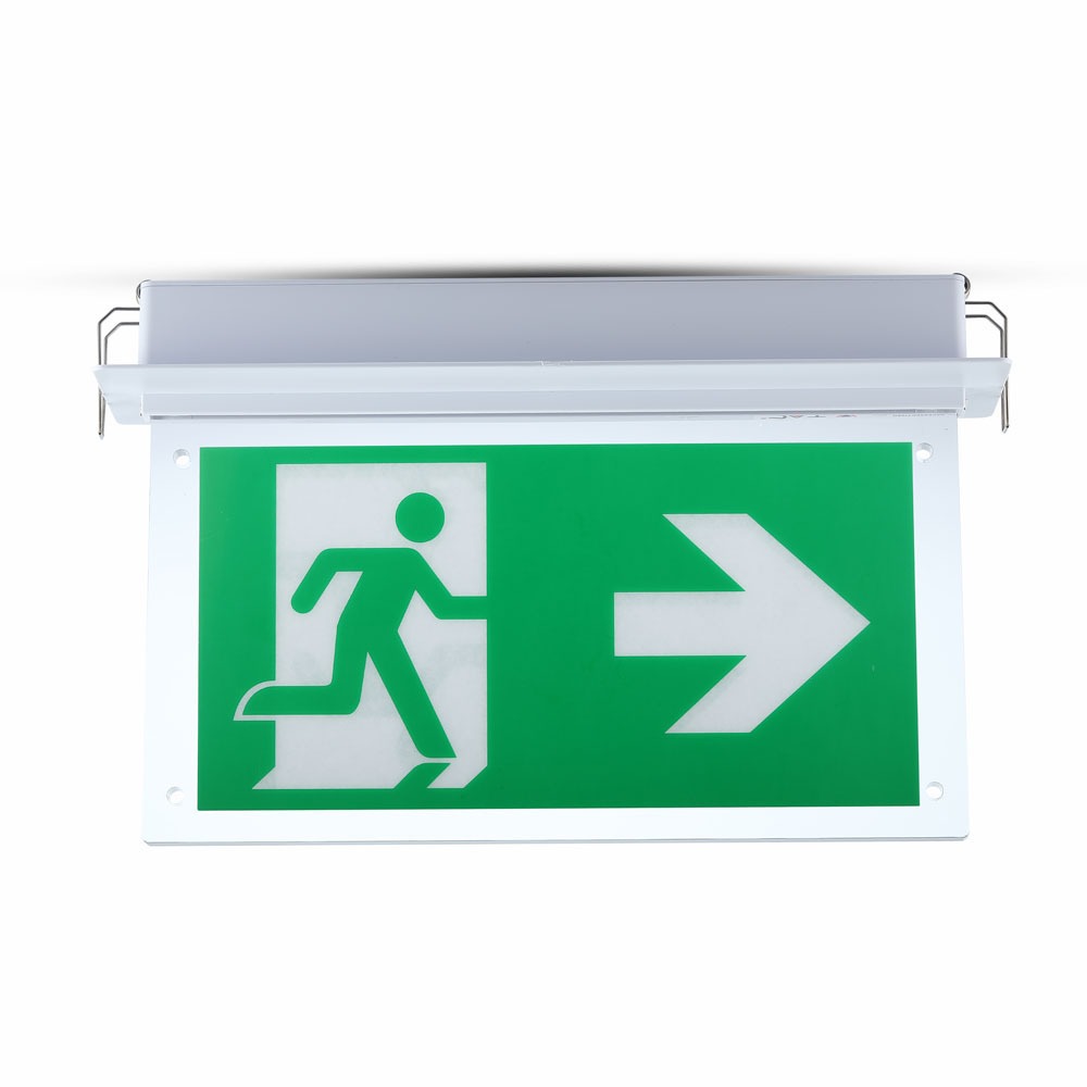 V-TAC Notlicht Wandleuchte 2W 6000K IP20