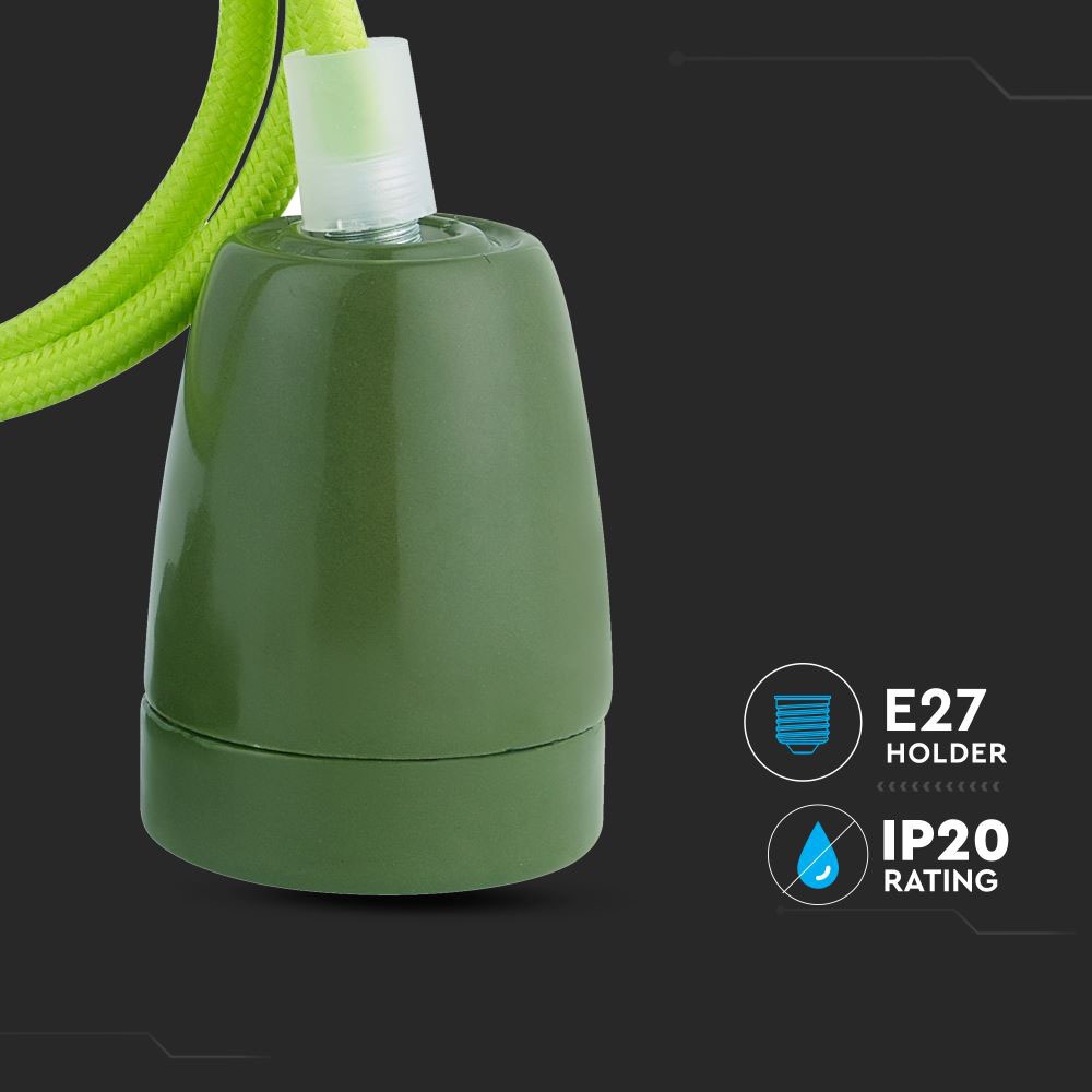 V-TAC Pendelleuchte E27 60W IP20