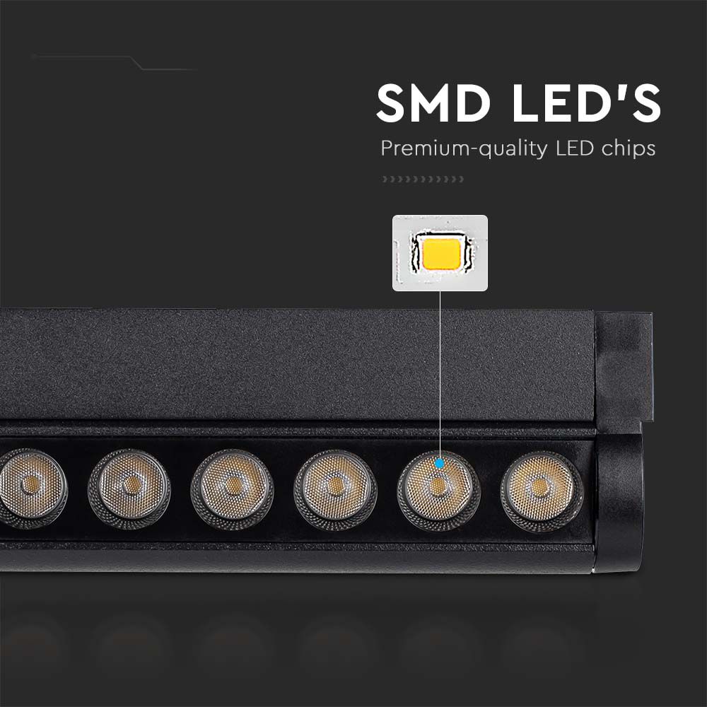 V-TAC LED Schienenleuchte 12W 6400K 87mm IP20