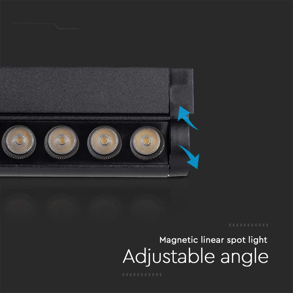 V-TAC LED Schienenleuchte 12W 6400K 87mm IP20