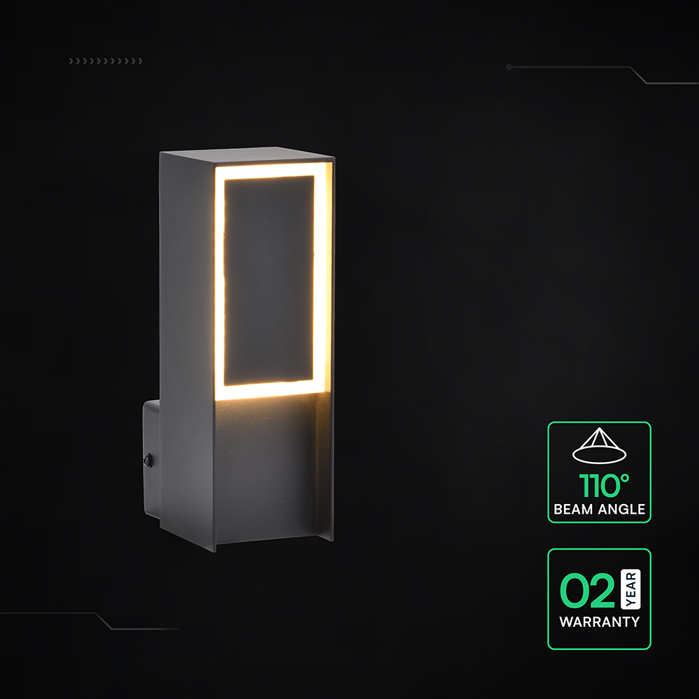 V-TAC LED-Außenwandleuchte 5W Warmweiß 3000K IP54