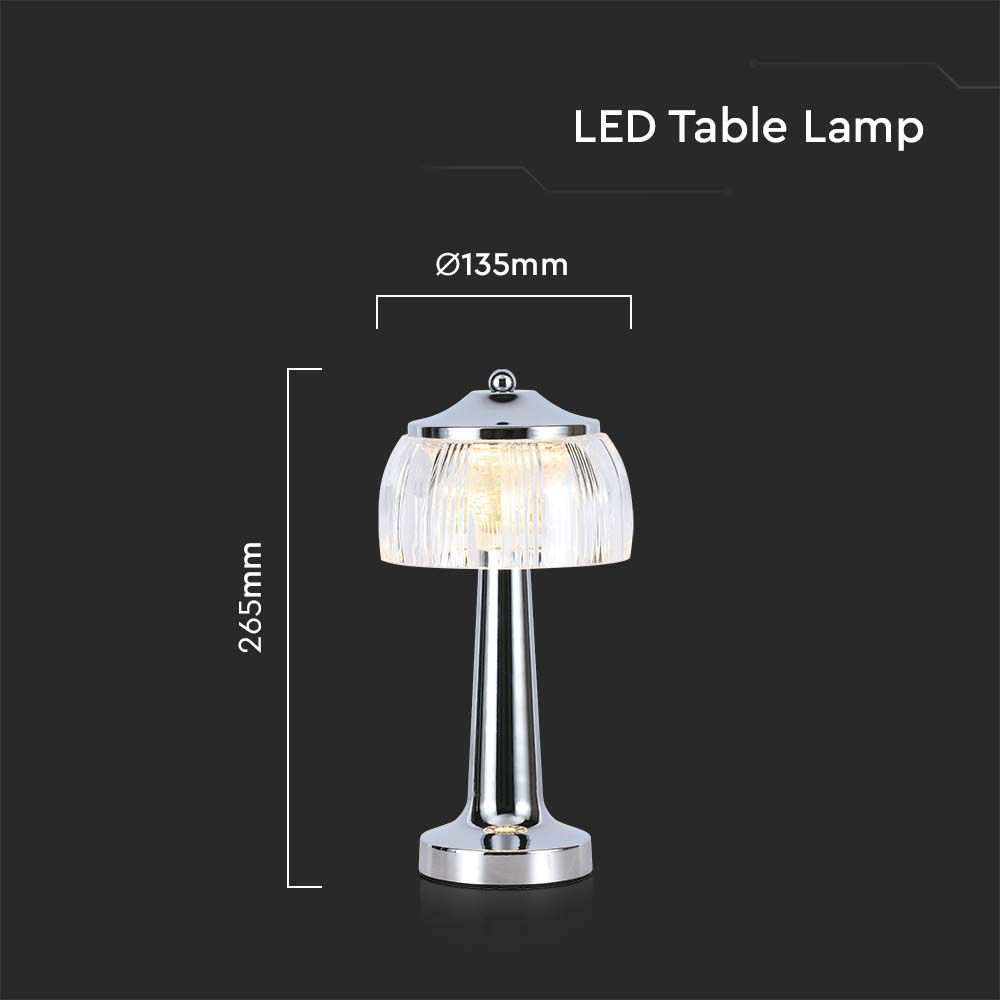 V-TAC Tischlampe 1W 3IN1 150mm IP20