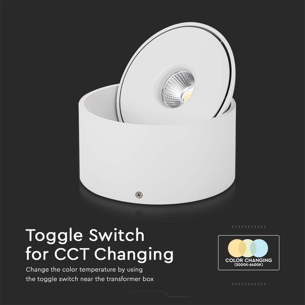 V-TAC LED Downlight 20W 3IN1 150mm IP20