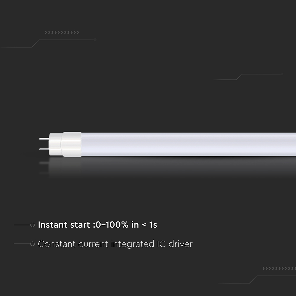 V-TAC LED Röhre G13 9W T8 6500K 653mm IP20