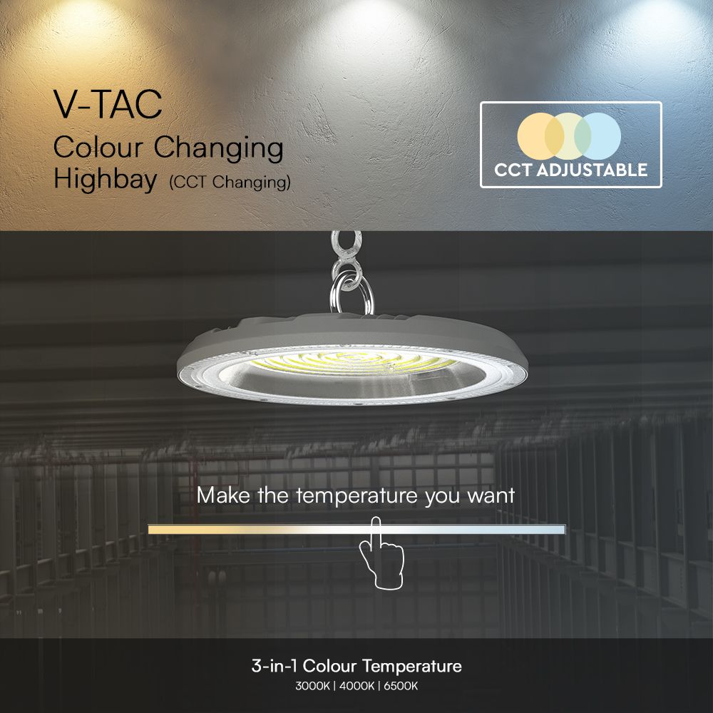V-TAC LED Highbay 150W 3IN1 IP65