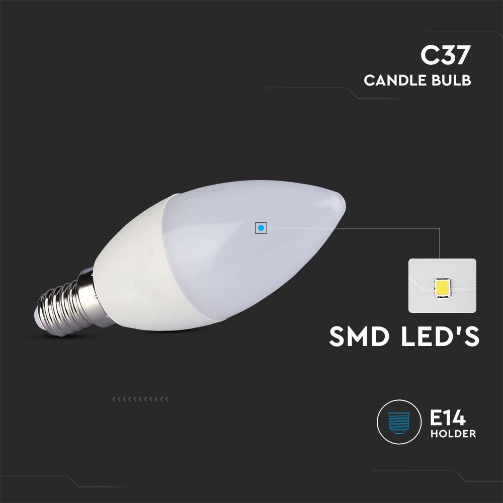 V-TAC Kerzenlampe E14 2,9W 4000K