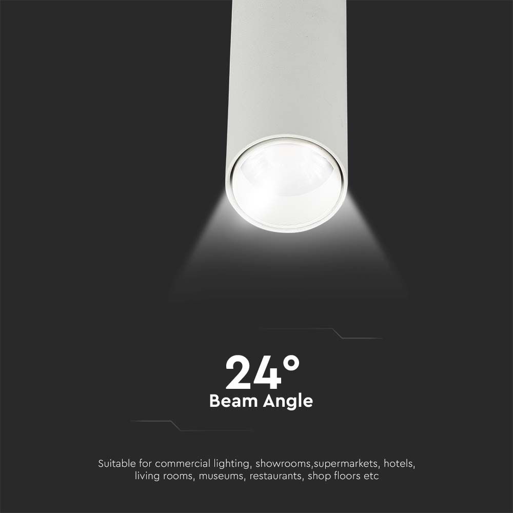V-TAC LED Schienenleuchte 15W Neutralweiss 100mm IP20