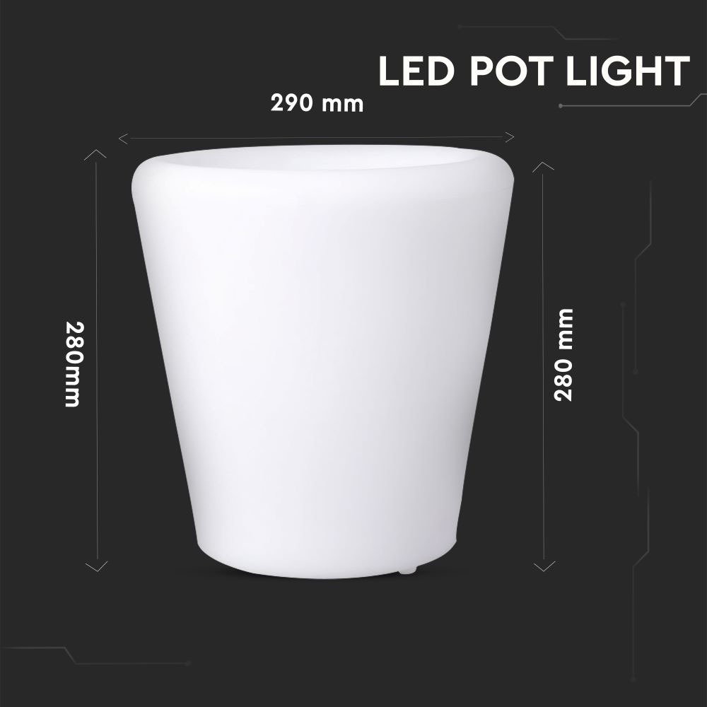 V-TAC Gartenleuchte RGB 1W IP54