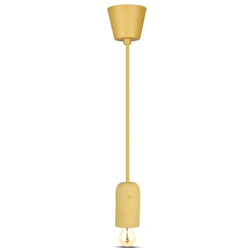 V-TAC Pendelleuchte E27 60W Beige 100mm IP20