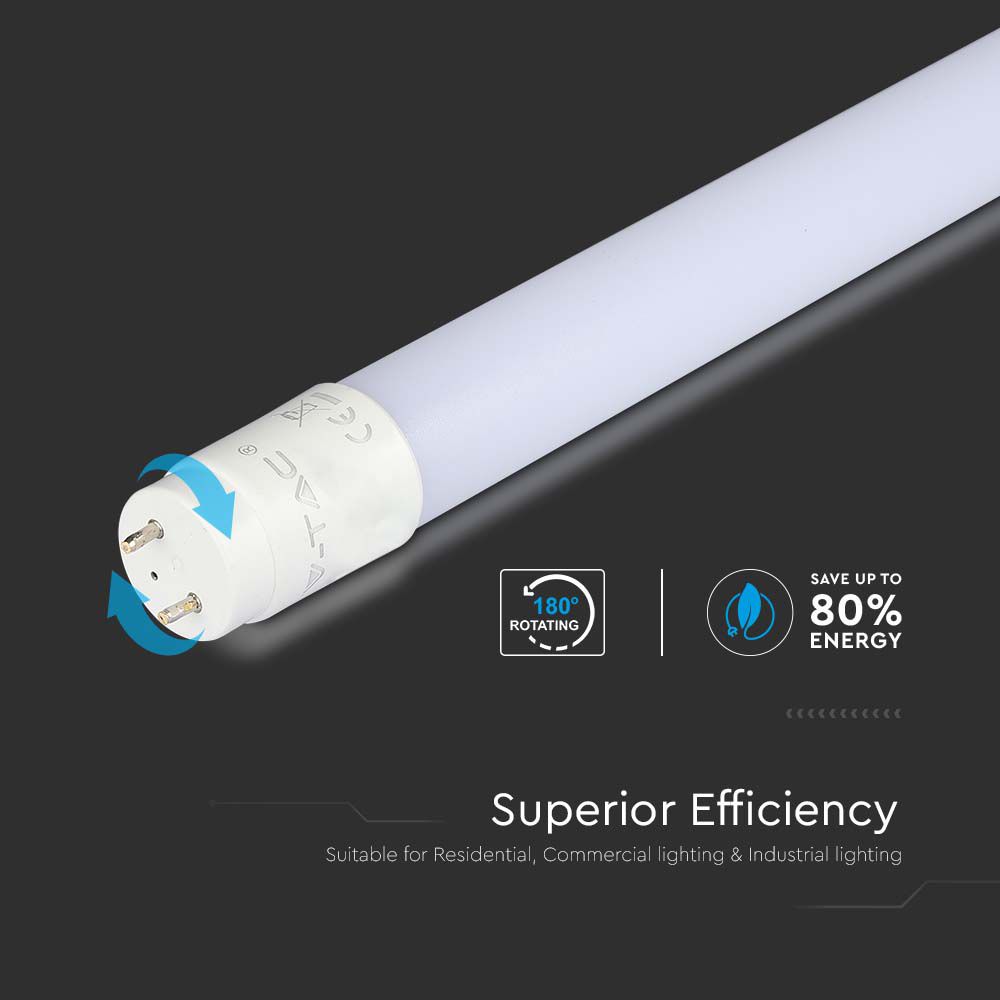 V-TAC LED Röhre G13 7,5W T8 6500K 638mm IP20