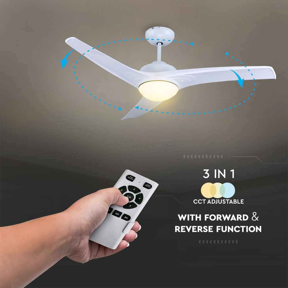 V-TAC Deckenventilator 35W 3IN1 310mm