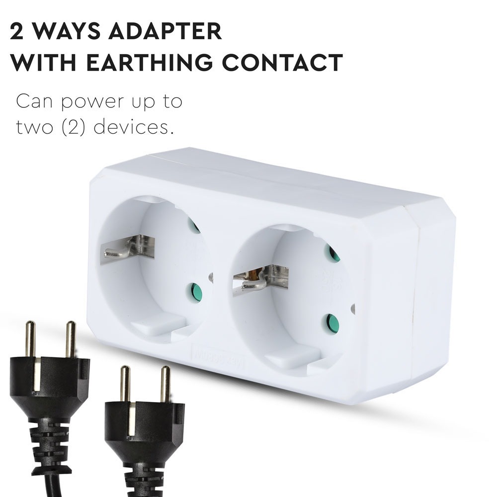 V-TAC Adapter AC 250V 16A 50mm IP20