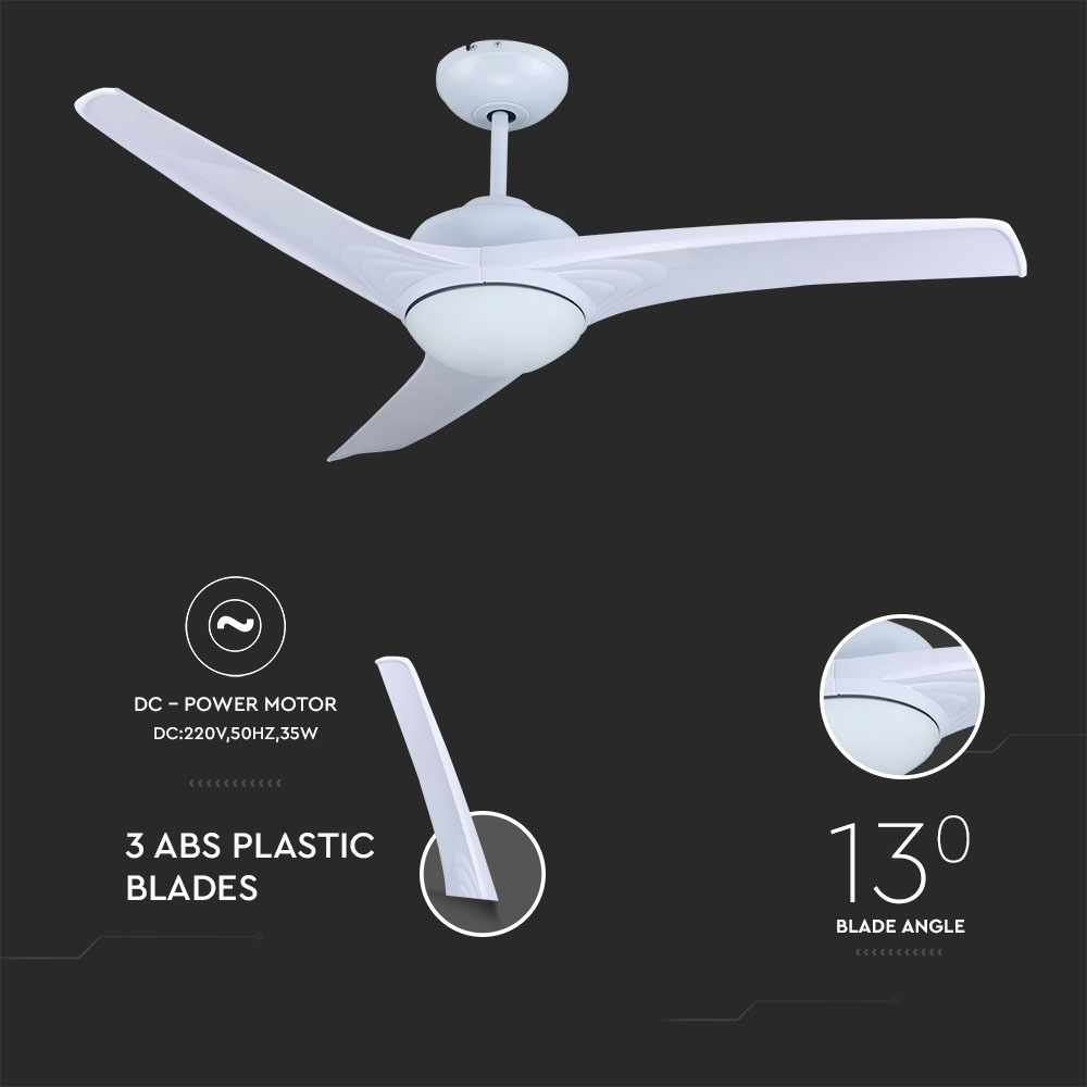 V-TAC Deckenventilator 35W 3IN1 310mm