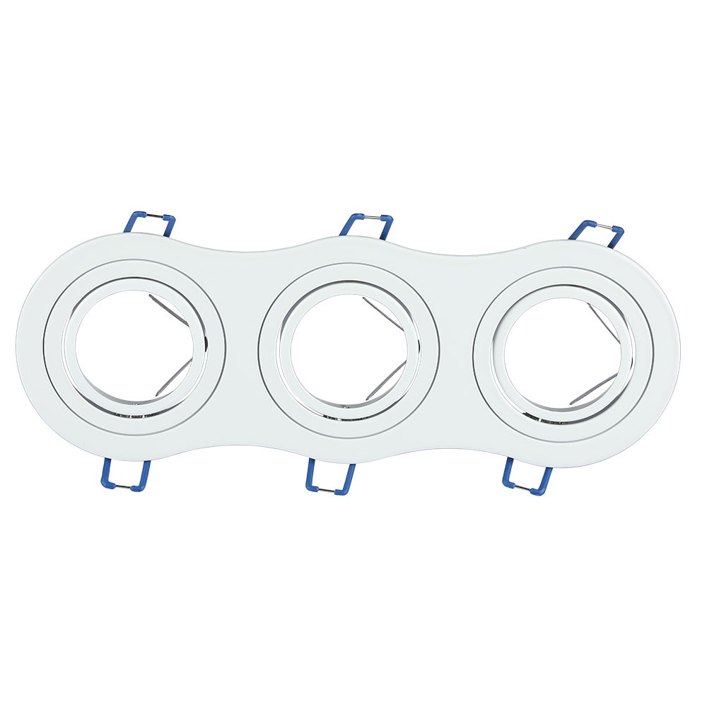 V-TAC Einbauleuchte 3XGU10 Rund IP20 265mm