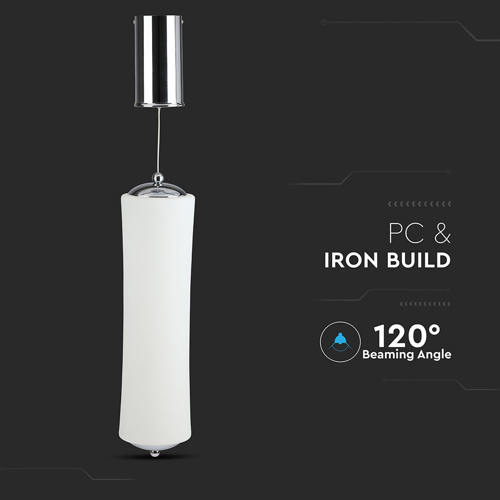 V-TAC Pendelleuchte 18W Warmweiss 200mm IP20