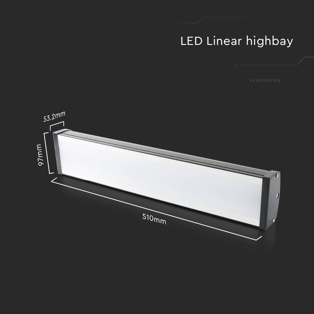 V-TAC LED Highbay 100W 6500K 525mm IP65