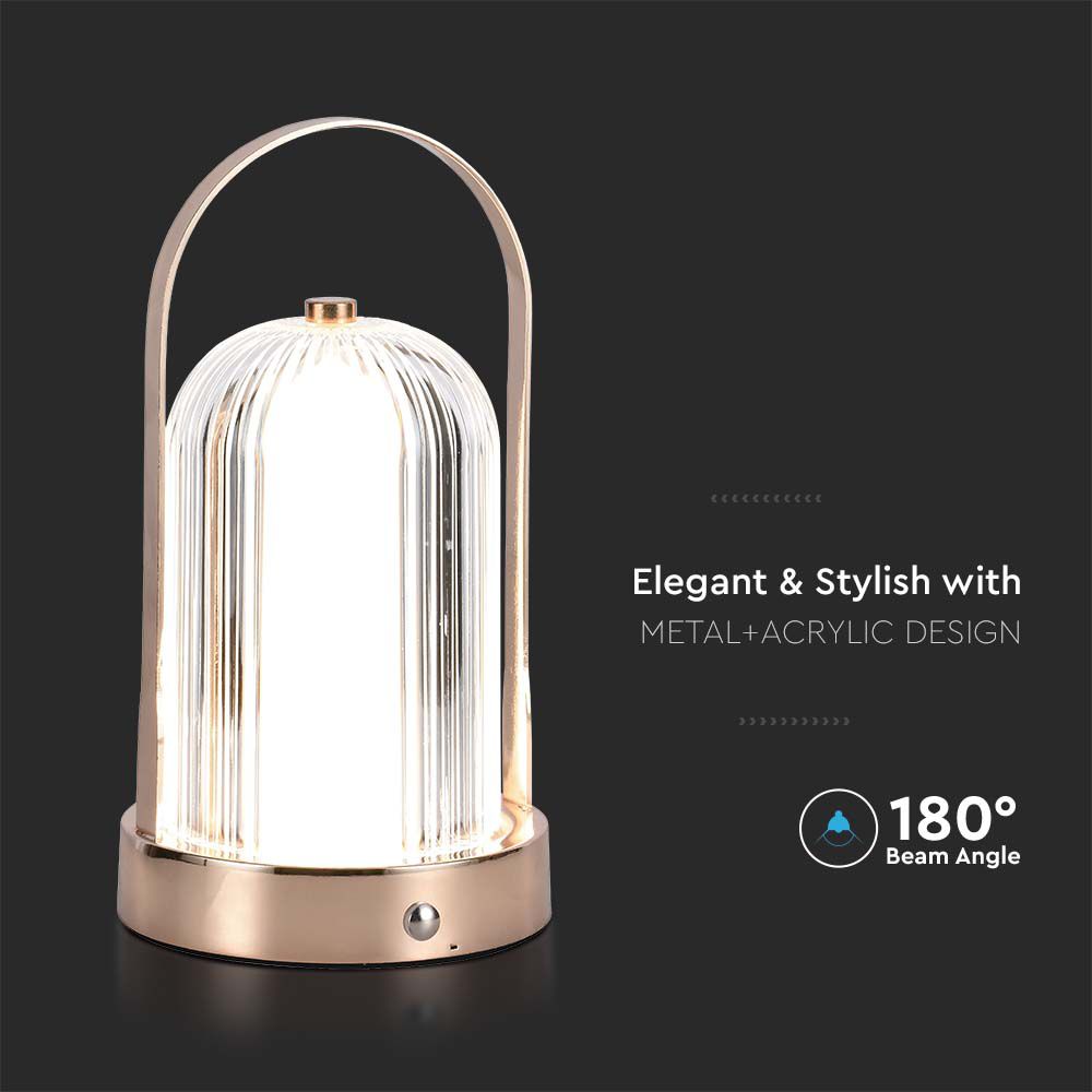 V-TAC Tischlampe 1W 3IN1 155mm IP20