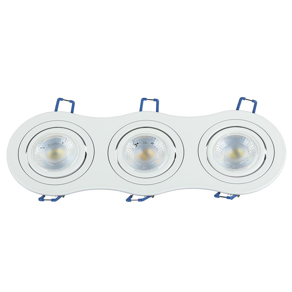 V-TAC Einbauleuchte 3XGU10 Rund IP20 265mm