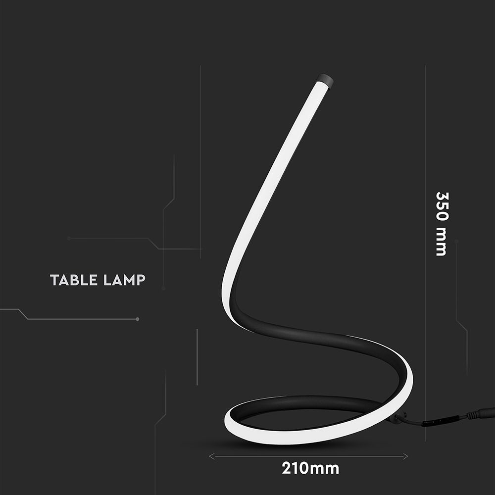 V-TAC Tischlampe 20W Warmweiss 220mm IP20