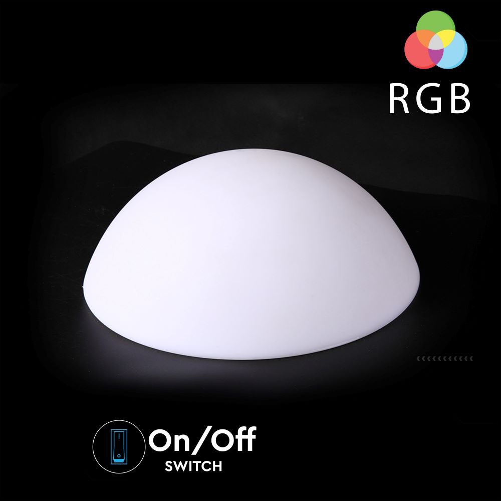 V-TAC Gartenleuchte 6W Rund RGB IP54