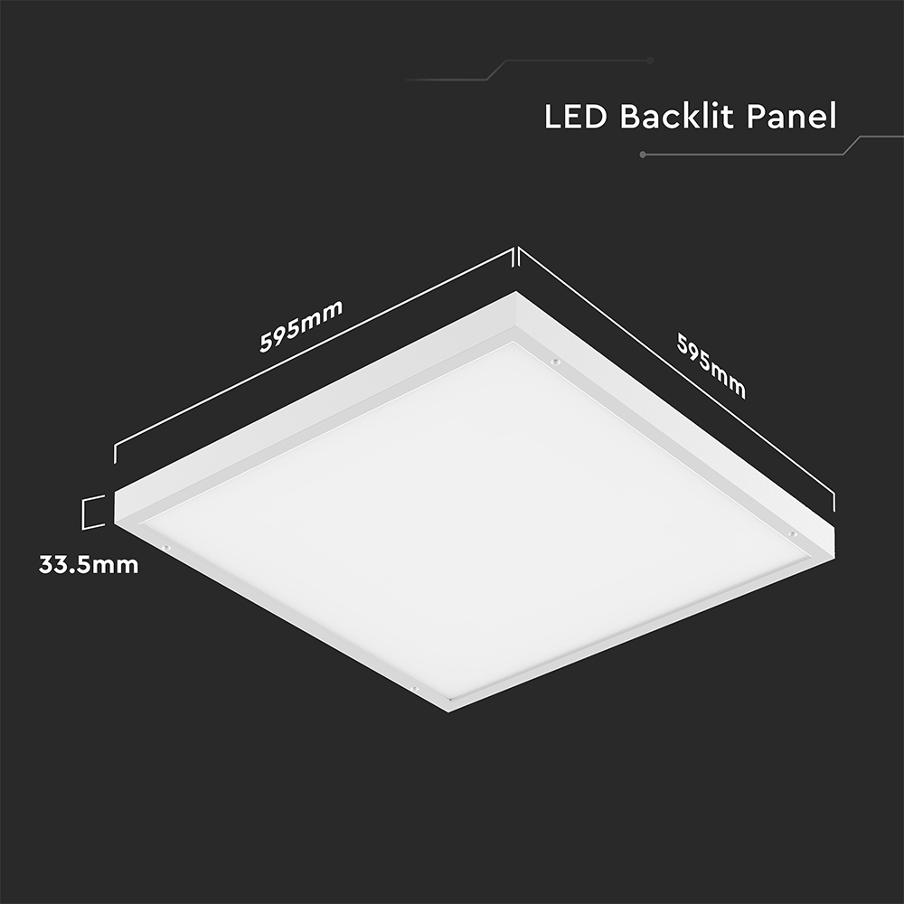 V-TAC LED Panel 36W 4000K