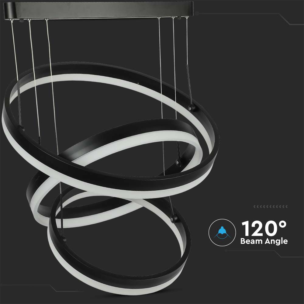 V-TAC Kronleuchter 86W Warmweiss 730mm IP20