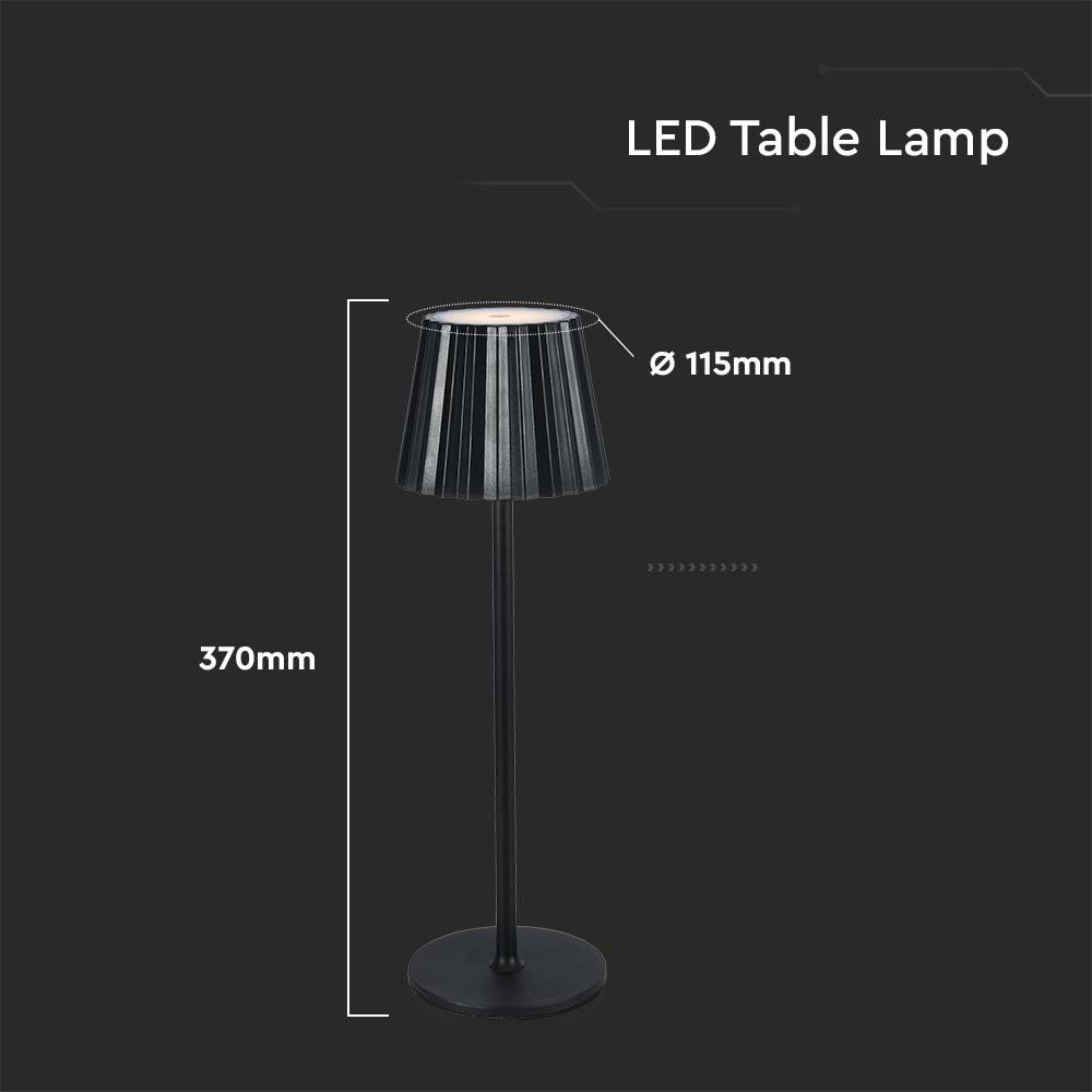 V-TAC Tischlampe 1,5W 3IN1 155mm IP20