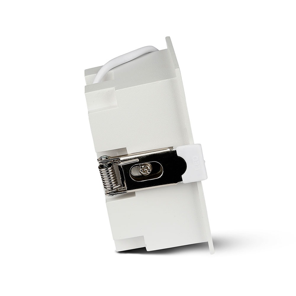 V-TAC LED Downlight 16W Quadrat Warmweiss 110mm IP20