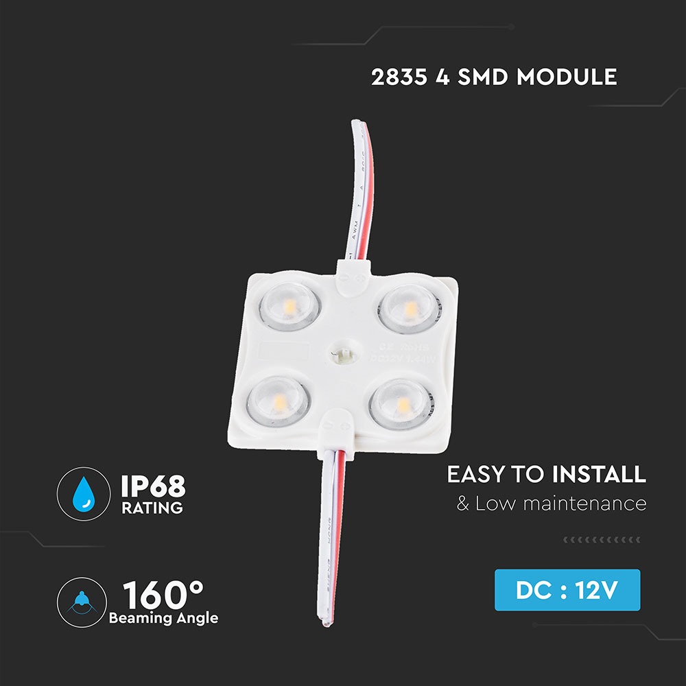 V-TAC LED Modul 1,44W Blau IP68