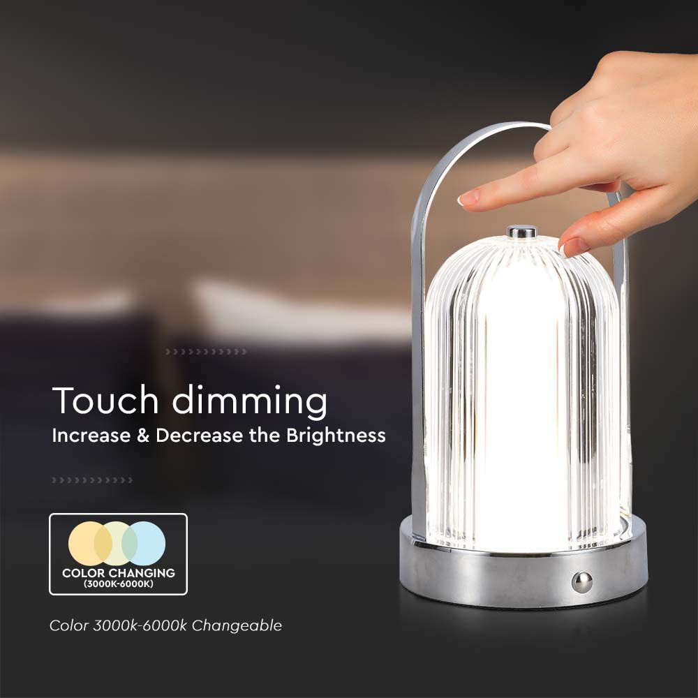 V-TAC Tischlampe 1W 3IN1 155mm IP20