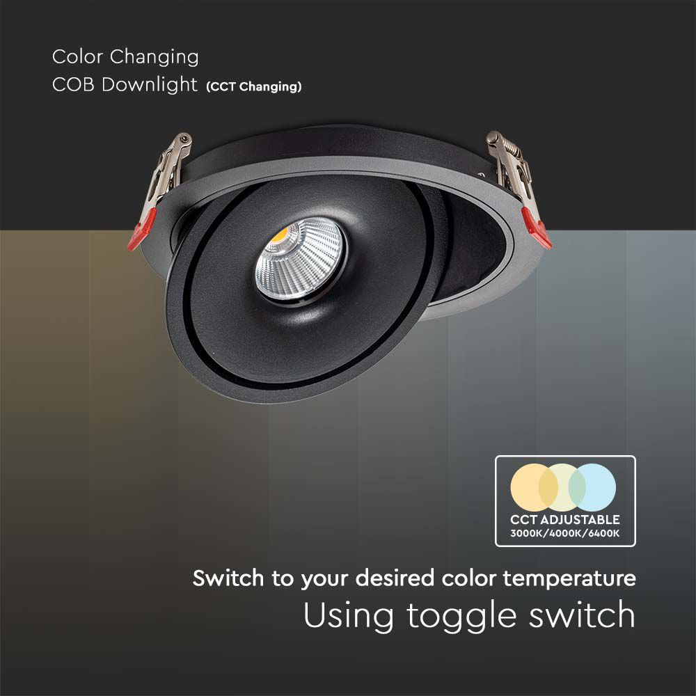 V-TAC LED Downlight 28W 3IN1 IP20