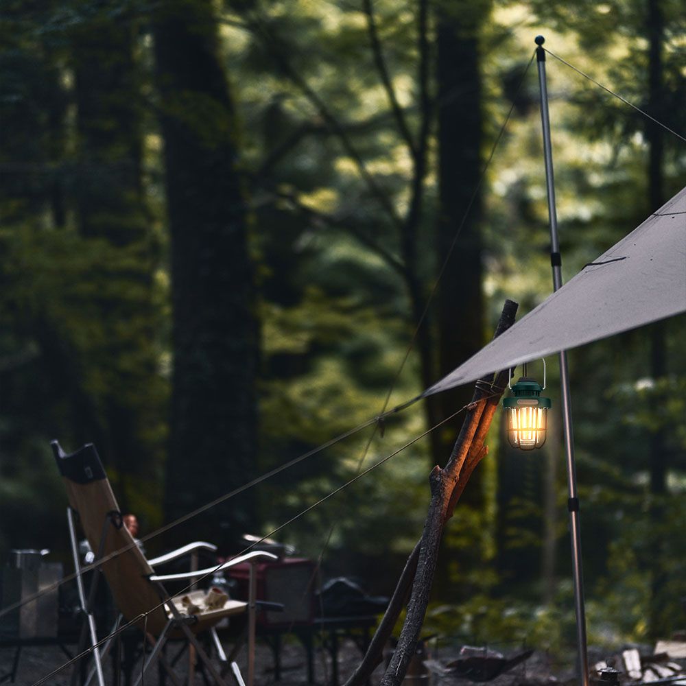 V-TAC Campinglicht 5W Warmweiss+Weiss 100mm IP44