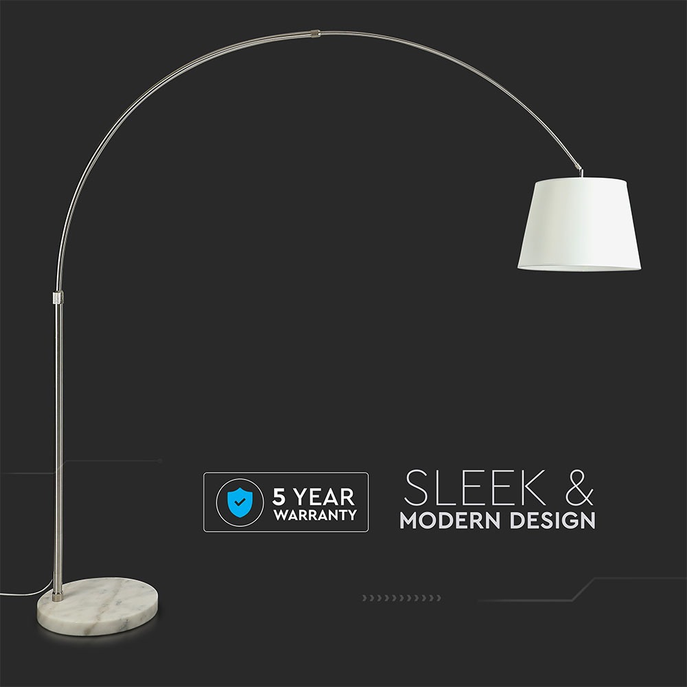 V-TAC Stehlampe E27 60W Ivory 1360mm IP20