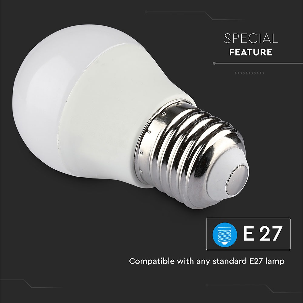 V-TAC Glühbirne E27 5W G45 RGB+3IN1