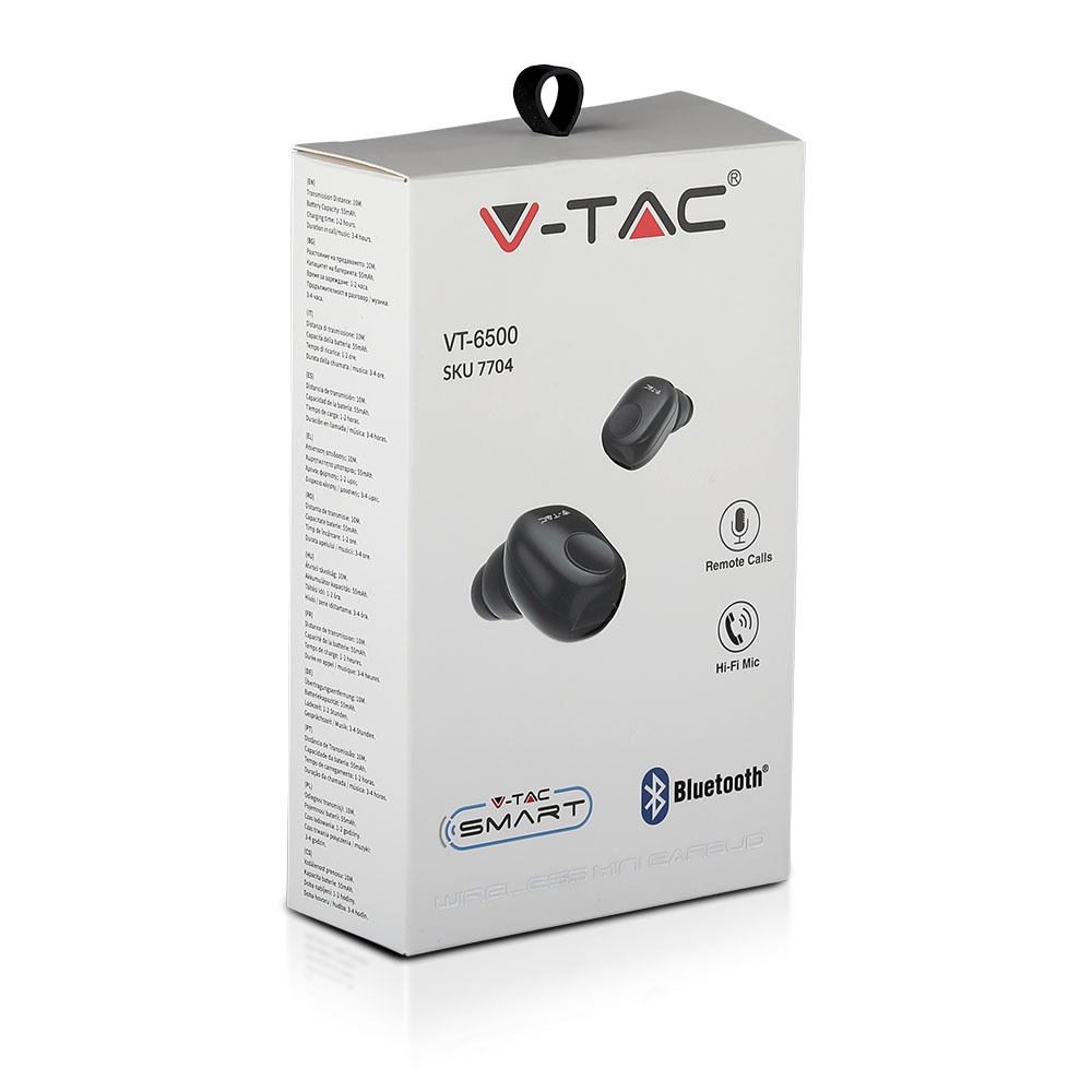 V-TAC In-Ear Kopfhörer Wireless 100mm